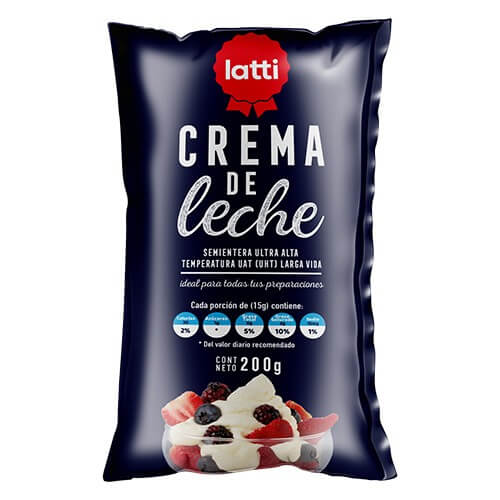 CREMA DE LECHE X BOLSA GRANDE