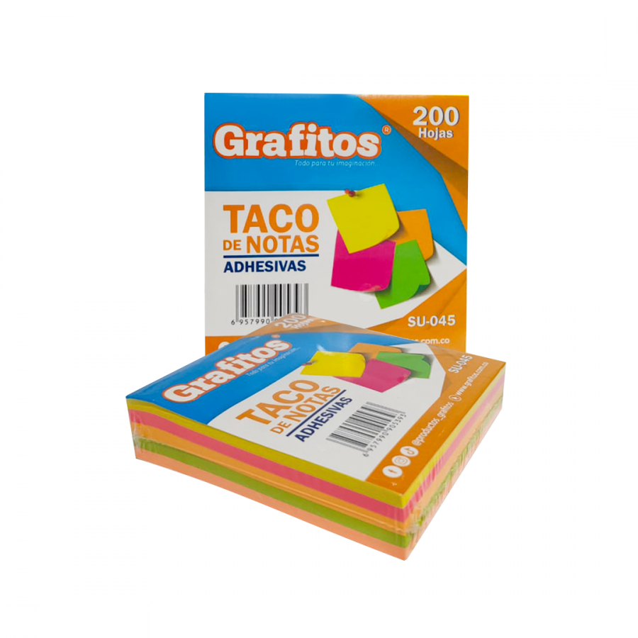 NOTAS ADHESIVAS X TACO