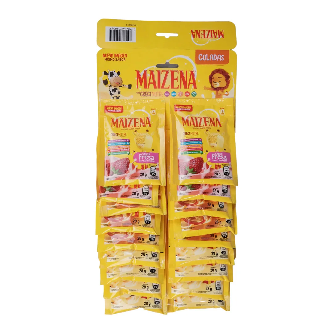 MAIZENA X DISPLEY DE SOBRES SABORES SURTIDOS