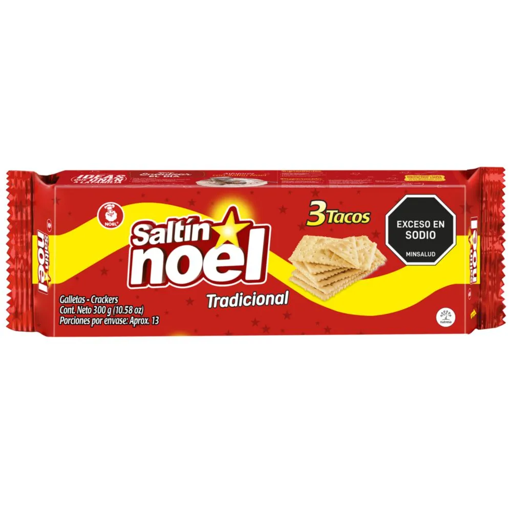 GALLETAS SALTÍN X 3 TACOS