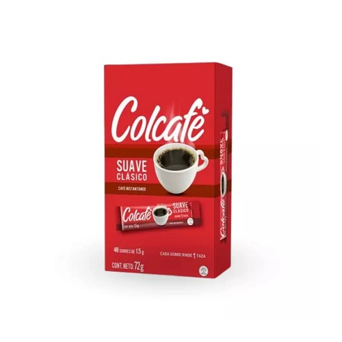 CAFÉ COLCAFÉ, PRESENTACIÓN X SOBRES 1,5G