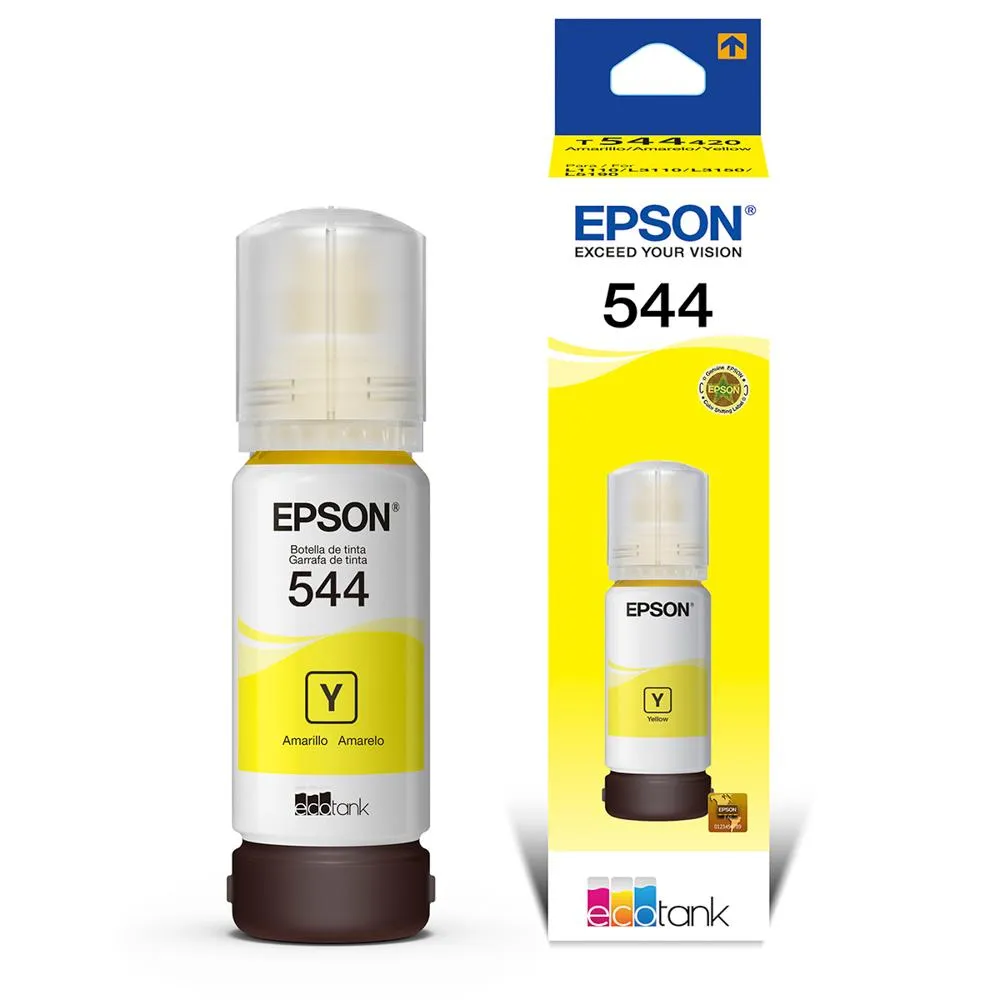 TINTA DE IMPRESORA EPSON AMARILLO