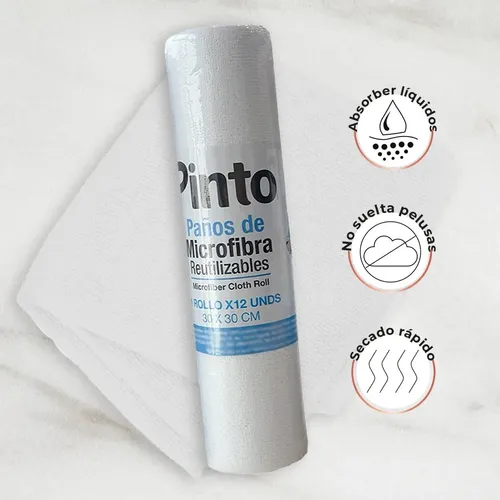 ROLLO PAÑOS MICROFIBRA