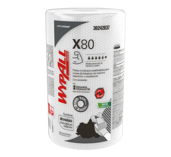 ROLLO DE LIMPION INDUSTRIAL X 80