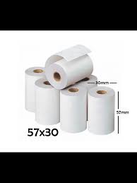 ROLLO DE PAPEL DE IMPRESORA TERMICA PEQUEÑO